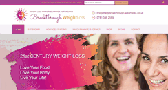 Desktop Screenshot of breakthrough-weightloss.co.uk